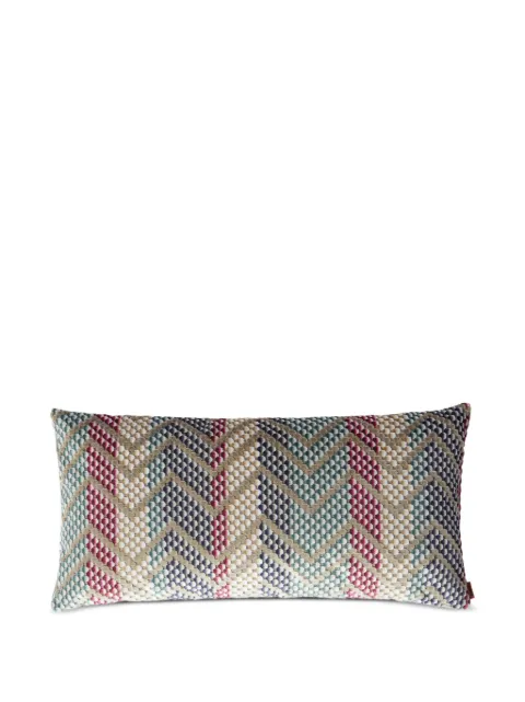 Missoni Home Squame zig-zag patterned cushion (60cm x 30cm)