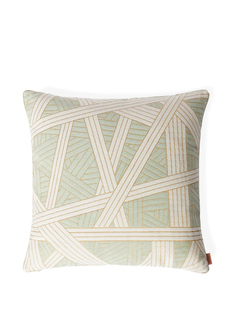 Missoni Home cojín con motivo geométrico | verde | Image 1