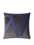 Missoni Home Nastri Relief geometric-pattern cushion (40cm x 40cm) - Blue