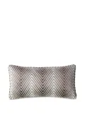 Missoni Home chevron-pattern velvet cushion - Purple