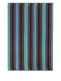 Missoni Home zig-zag patterned bath towel - Black