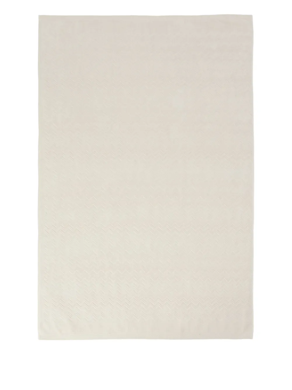 Missoni Chevron-pattern Bath Towel (100cm X 150cm) In Neutral