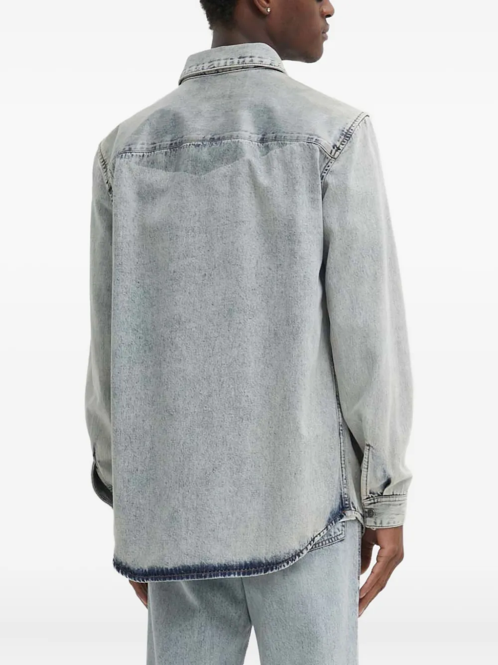 Diesel D-Simply overhemd Grijs