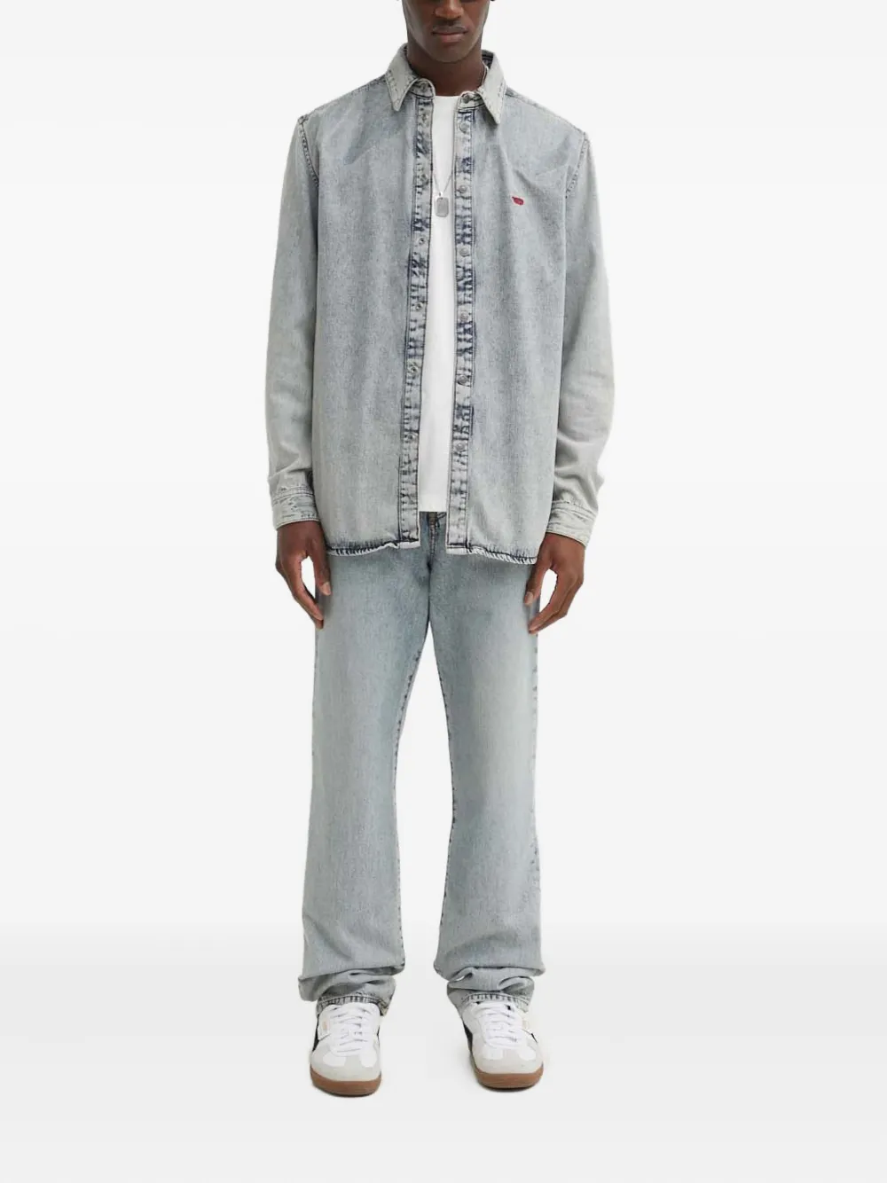 Diesel D-Simply shirt - Grijs