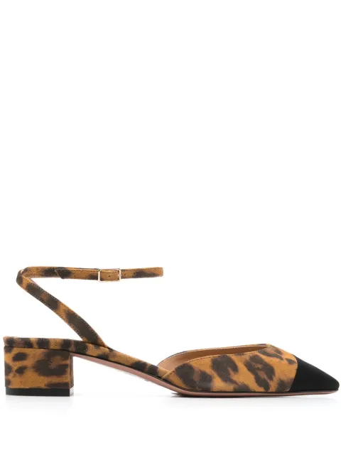 Aquazzura zapatillas French Flirt con tacón de 35mm