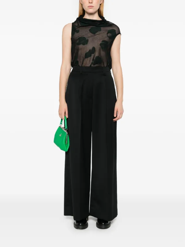 Simone Rocha ワイドパンツ | ブラック | FARFETCH JP