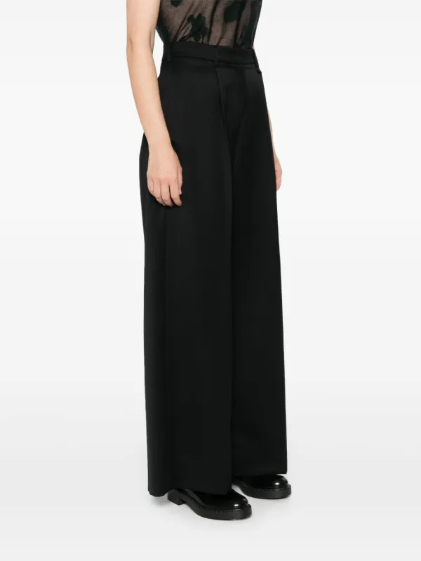 Simone Rocha ワイドパンツ | ブラック | FARFETCH JP