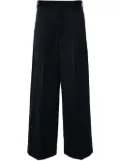 Simone Rocha pleated wide-leg trousers - Blue
