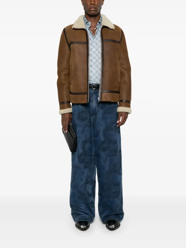 ETRO ペイズリーチェック シャツ | ブルー | FARFETCH JP