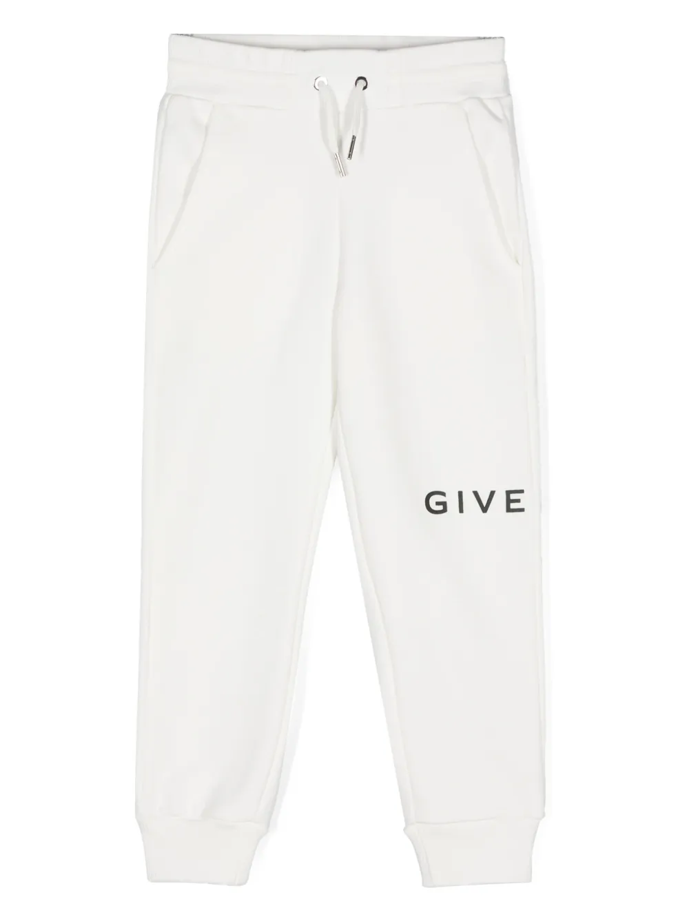 Image 1 of Givenchy Kids Calça esportiva com estampa de logo