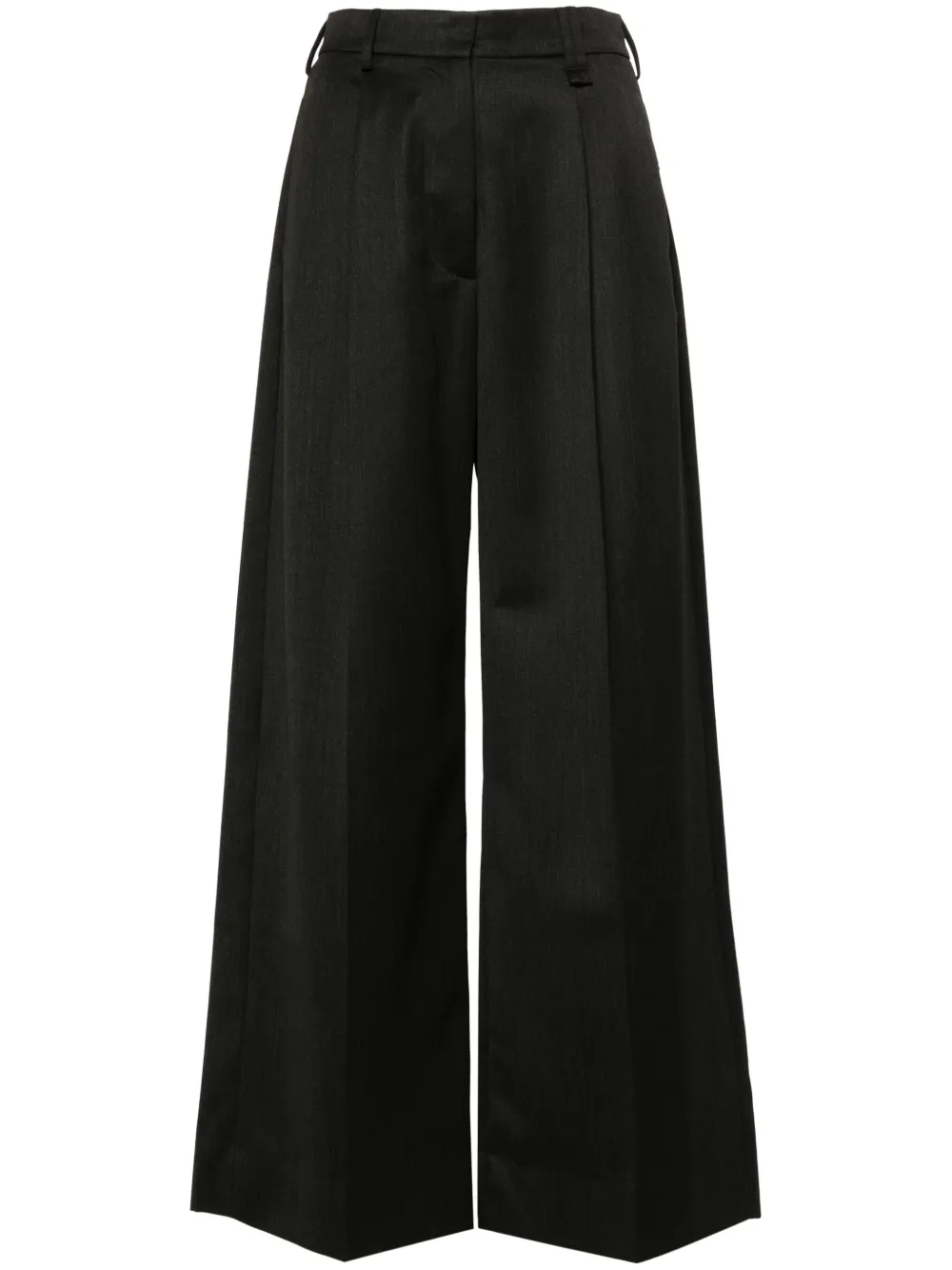 Simone Rocha pleat-detail trousers - Grey