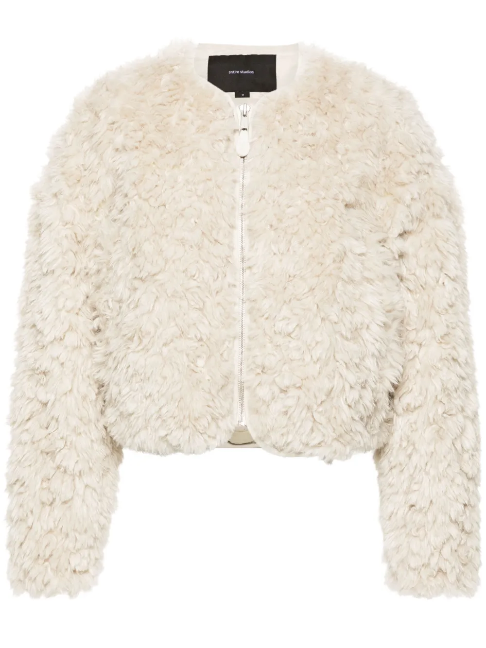 ENTIRE STUDIOS Shaggy Jacket | Neutrals | FARFETCH