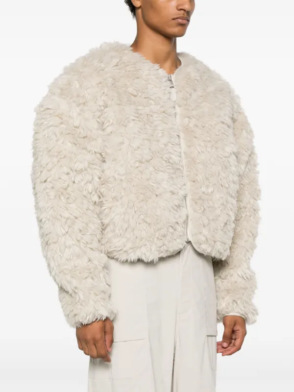 New look shaggy jacket shop