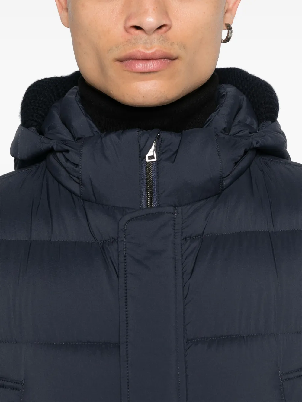 Herno Gewatteerde donsjas Blauw