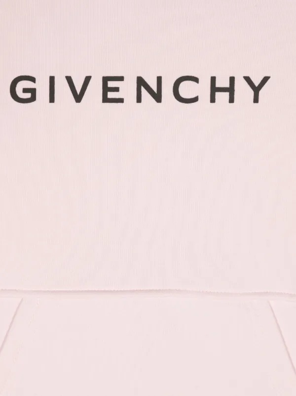 Givenchy Kids logo-print Jersey Dress | Pink | FARFETCH