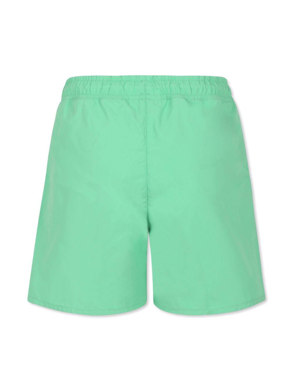 Lacoste Kids drawstring swimming shorts - Green