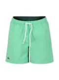 Lacoste Kids drawstring swimming shorts - Green