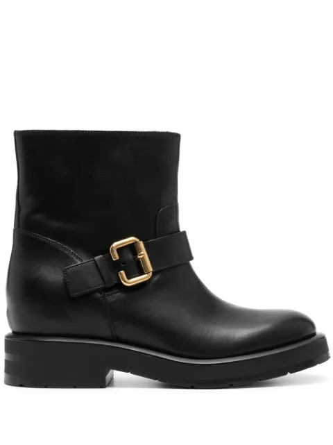 Chloé botas con agujetas