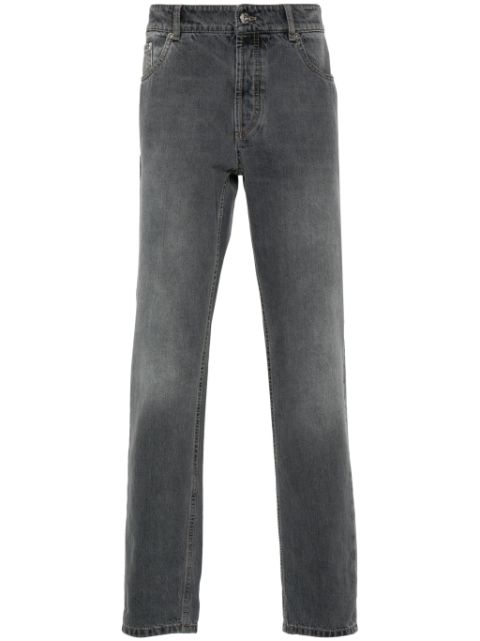 Brunello Cucinelli mid-rise tapered jeans Men