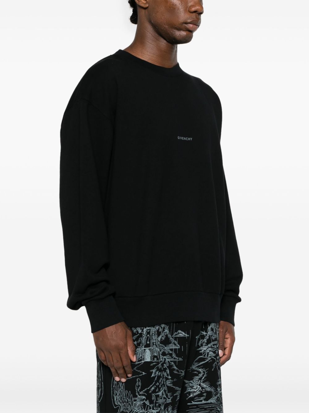 Givenchy sketch-print cotton sweatshirt Men