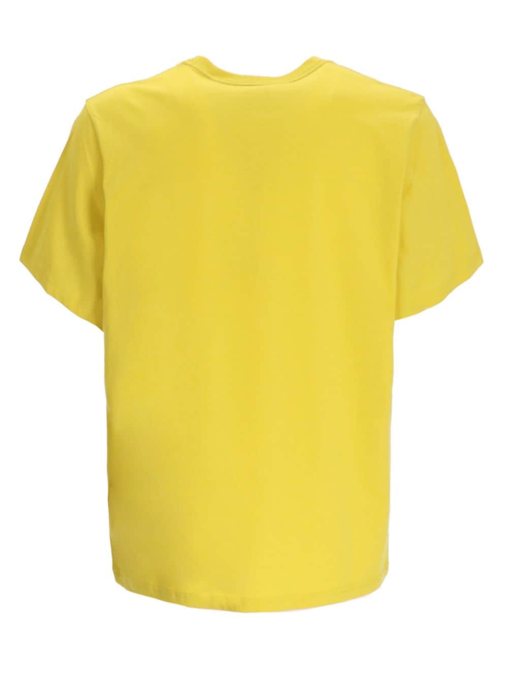 PS Paul Smith zebra motif t-shirt - Geel