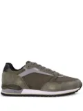 BOSS suede-trimmed mesh sneakers - Green