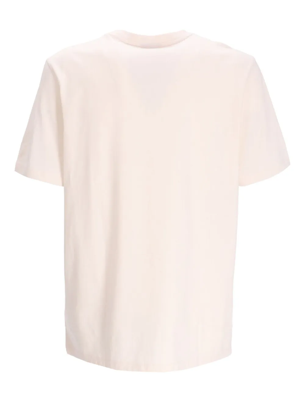 HUGO T-shirt met logoprint - Beige