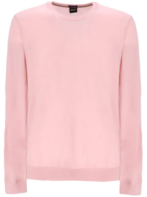 BOSS Leno-P virgin-wool jumper