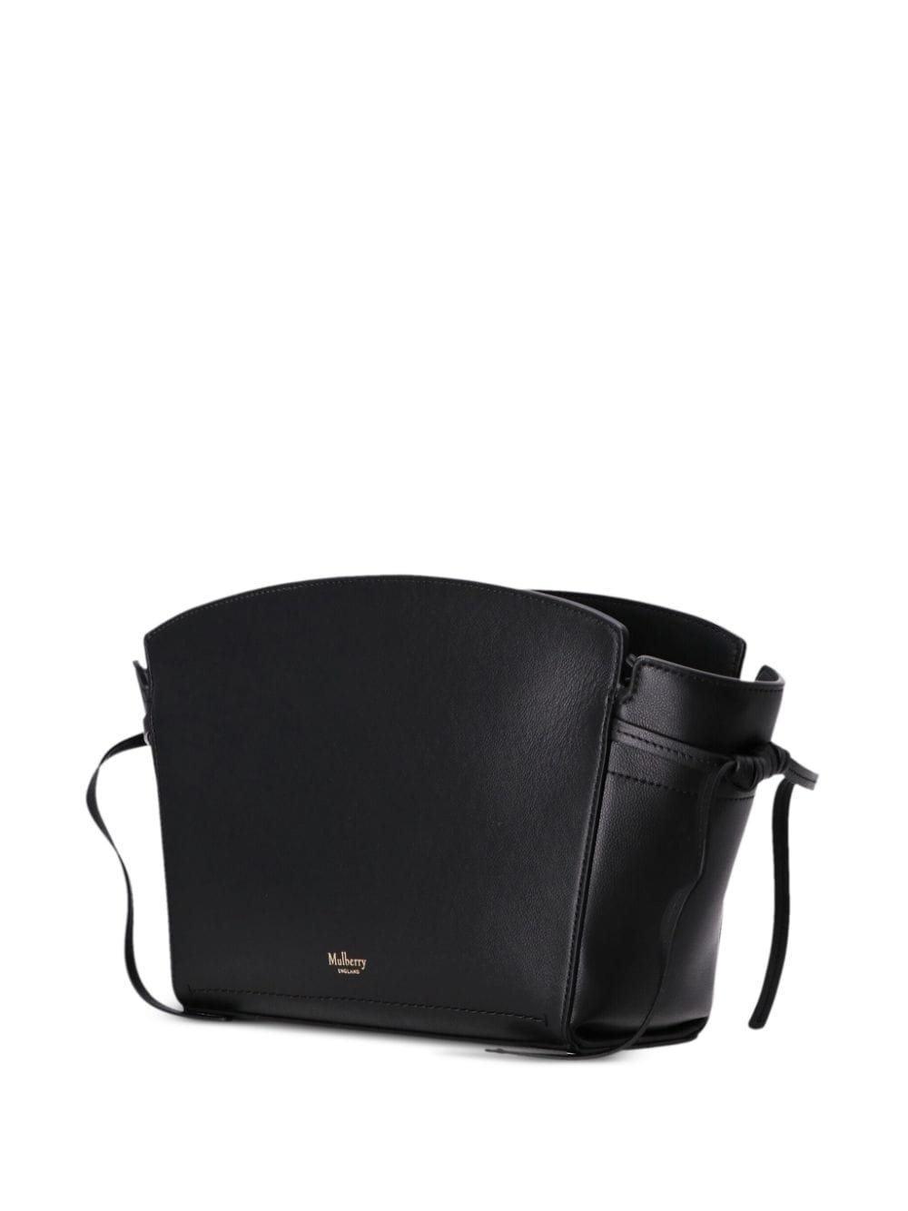 MULBERRY MICRO CLOVELLY LOGO-STAMP CROSS BODY BAG 