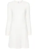 Chloé pointelle-knit mini dress - White