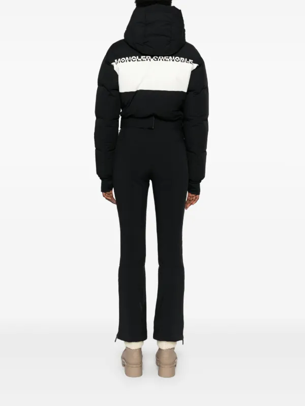 Moncler Grenoble Padded Ski Suit | Black | FARFETCH
