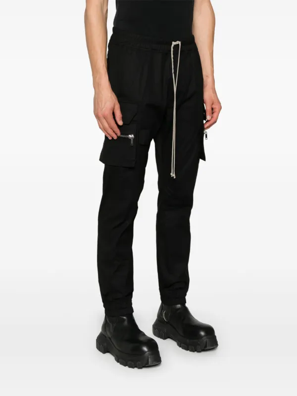 Rick Owens Mastodon Cargo Pants Black FARFETCH AU