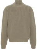 Rick Owens roll-neck virgin-wool jumper - Green