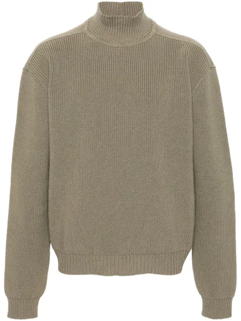 Rick Owens roll-neck virgin-wool jumper