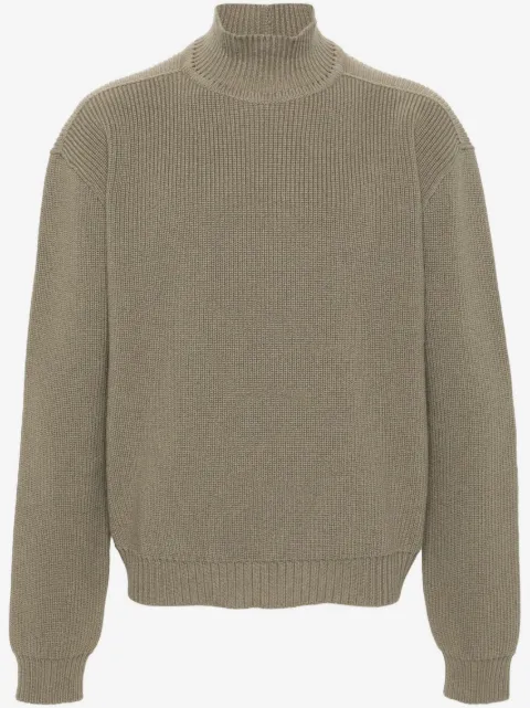 Rick Owens roll-neck virgin-wool jumper