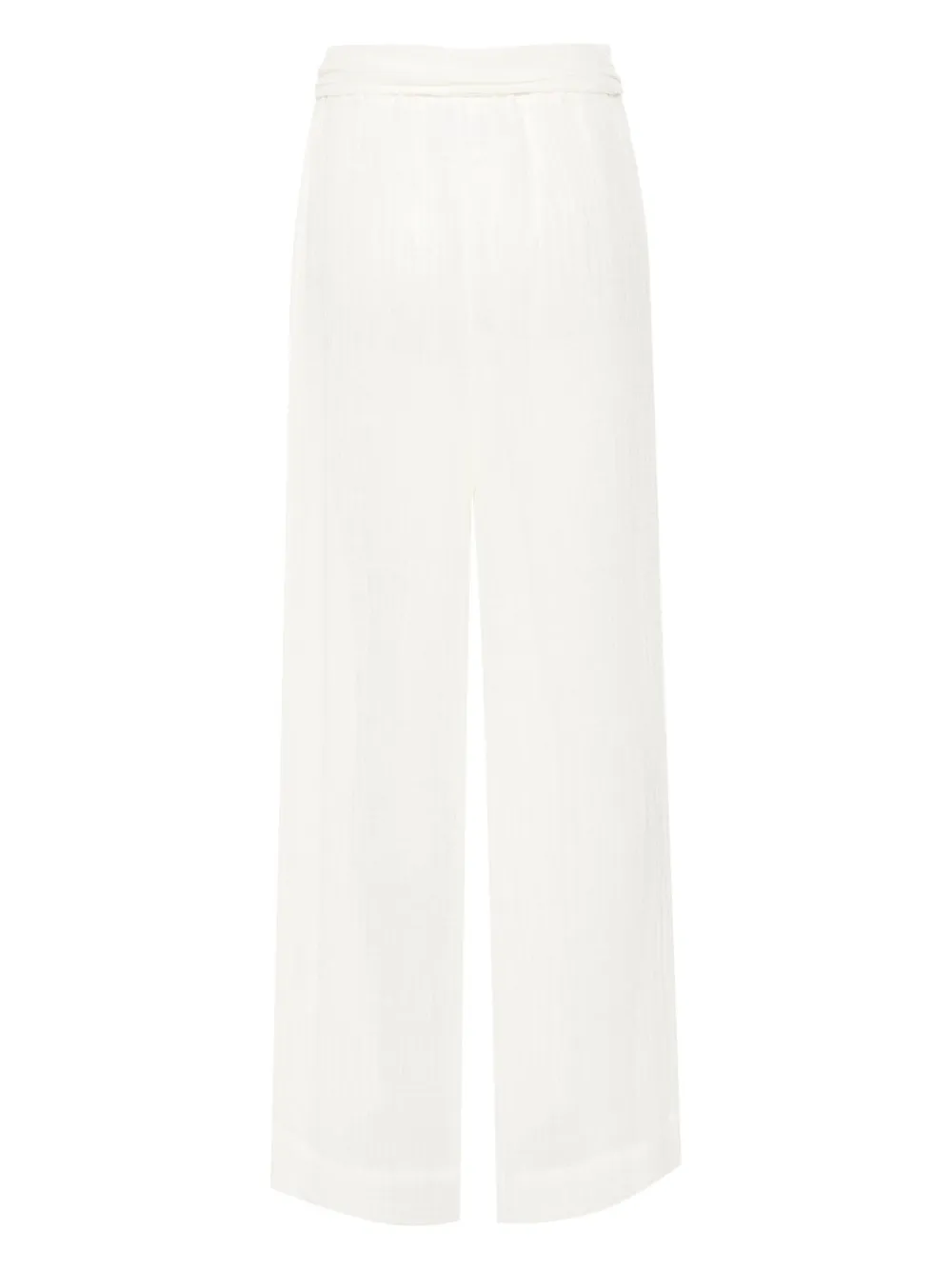 Lisa Marie Fernandez Broek met wijde pijpen Beige