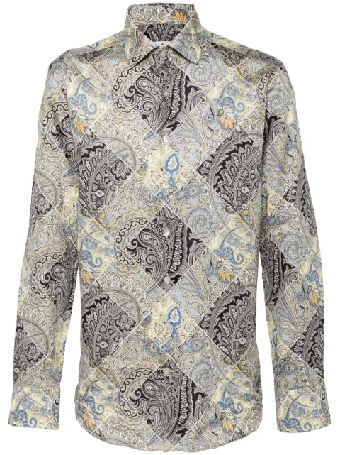 ETRO paisley-print cotton shirt