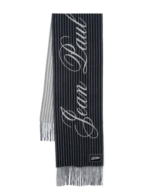 Jean Paul Gaultier striped scarf