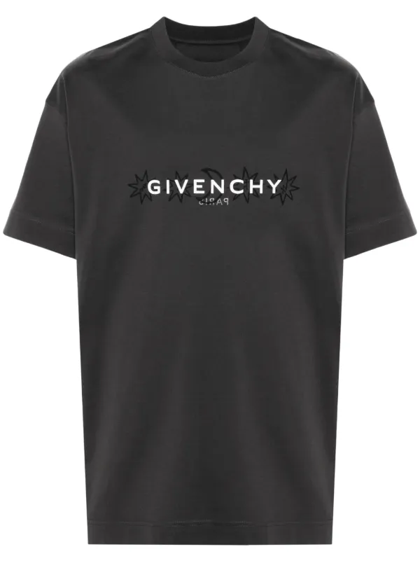 Givenchy Tarot-print Cotton T-shirt | Green | FARFETCH