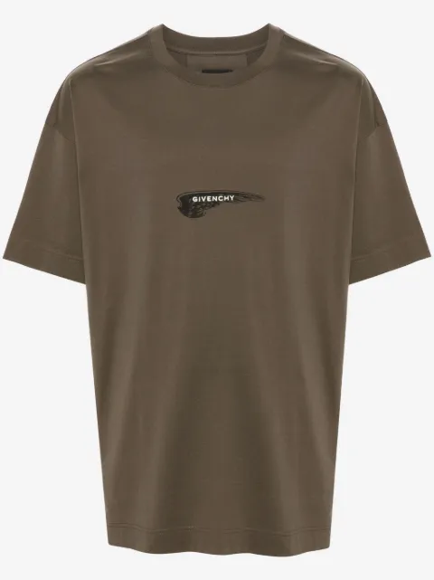 Givenchy t-shirt en coton à imprimé Wings