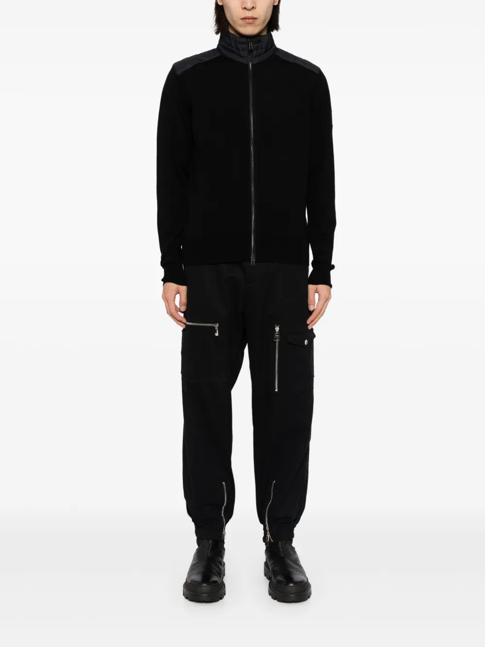 Belstaff Kelby vest met rits - Zwart