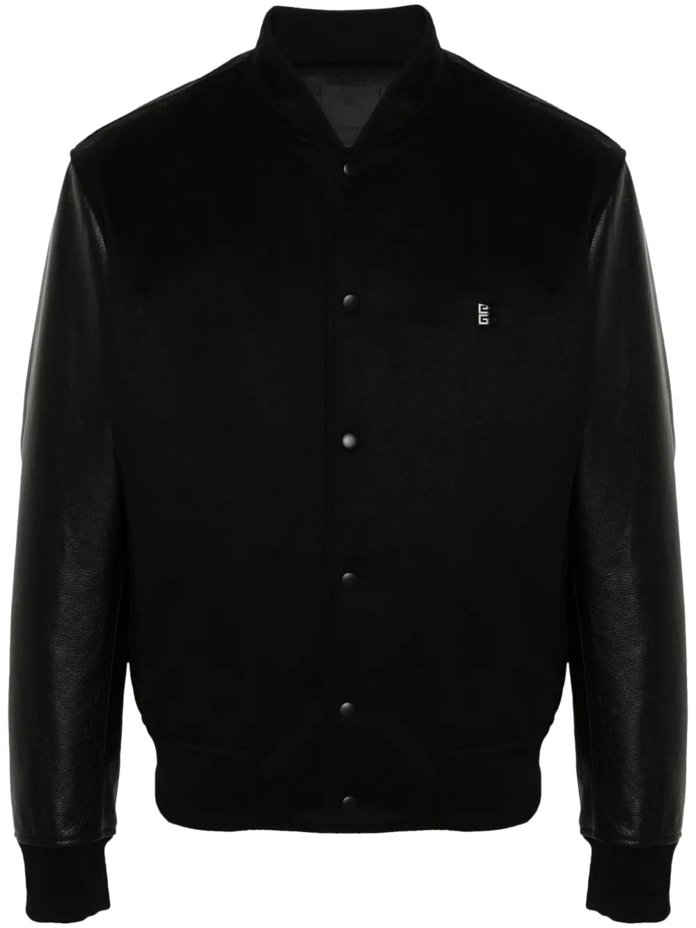 Givenchy 4G logo-plaque bomber jacket Men