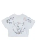 Givenchy Kids floral-print t-shirt - White