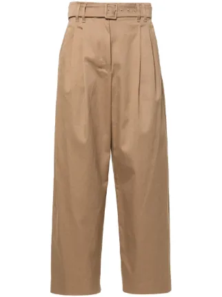 ★関税込★S Max Mara Dina パンツ S Max Mara Dina パンツ | ブラウン | FARFETCH JP