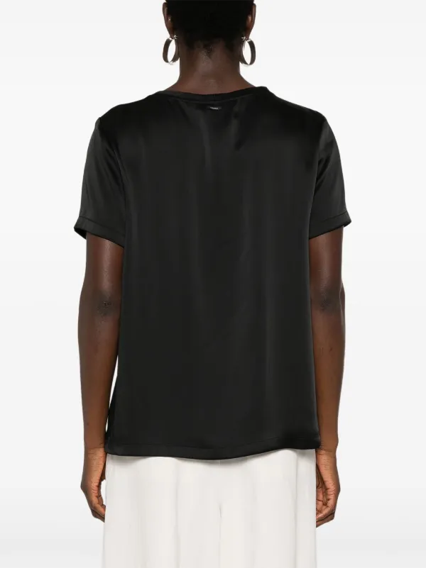 S Max Mara Rebecca Tシャツ | ブラック | FARFETCH JP