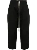 Rick Owens drop-crotch tapered trousers - Black