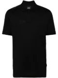 BOSS ripstop polo shirt - Black