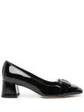 Tod's chain-detail patent pumps - Black