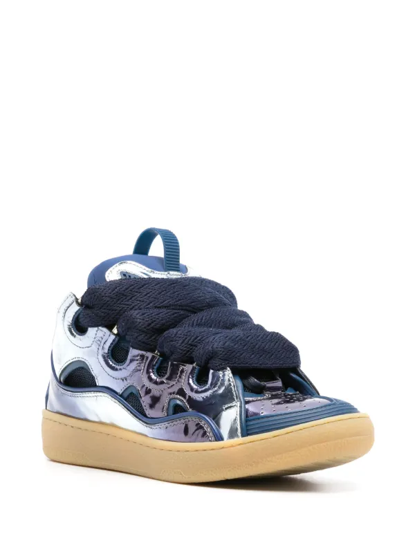 Lanvin Curb Chunky Sneakers | Blue | FARFETCH