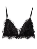 ZIMMERMANN illustration lace bralette - Black